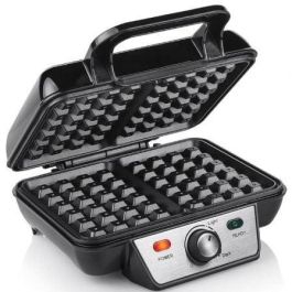Tristar WF-2195 Gofrera 1000W para 2 Waffles Belgas, Termostato Regulable, Antiadherente, Acero Inoxidable, Almacenamiento Vertical/Horizontal Precio: 30.89000046. SKU: B1E865LMDY
