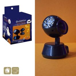 My Other Me Proyector de Imágenes Halloween 13 x 9,30 x 10 cm con Luces y Pilas AA