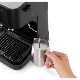 Delonghi Cafetera expreso Stilosa EC230.BK 1100 W Boquilla de vapor Negra
