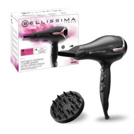 Bellissima IME8007403115234 Secador de pelo Ionic S9 2300W, 2 velocidades 3 temperaturas, Difusor y Concentrador para Cabello Liso y Ondulado
