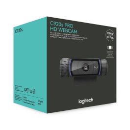 Logitech Webcam C920s HD Pro Enfoque Automático 1080p Full HD con Tapa de Privacidad