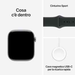 Apple Watch S11 GPS + Cellular Smartwatch con seguimiento de salud, deporte, pantalla Retina Always-On y 50m resistencia al agua