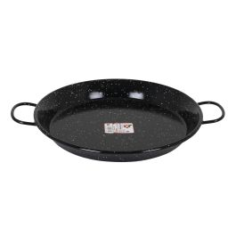 La Estrella Paellera Valenciana Jaspeada 34 cm para 6 Raciones (8 Unidades)