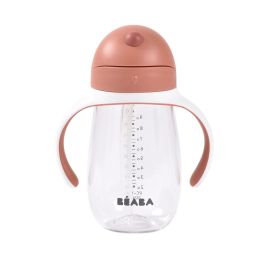 Beaba Taza con Pajita BEA1728518874204 300 ml Terracota