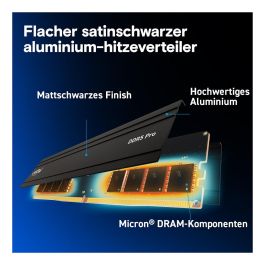 Crucial CP2K64G56C46U5 Memoria RAM DDR5 128GB (2x64GB) 5600MHz CL46 UDIMM con Disipador Térmico