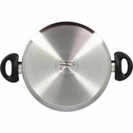 Menastyl 6020256 Horno Holandés Acero Inoxidable 24 cm Apto para Todo Tipo de Fuegos, Incluida Inducción