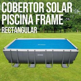 Intex Cobertor Solar para Piscina Frame Rectangular 400x200 cm