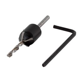 Wolfcraft Broca de taladro para madera de ø3,20 / ø12,00 mm
