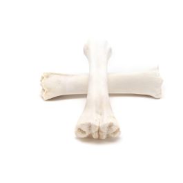 Gloria Huesos de Calcio para Perros, 100% Vacuno blanqueado, Reduce Sarro, Salud Dental, Lento Secado Horno, 20 Unidades Envasado Individual