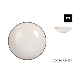 La Mediterranea Plato Hondo "Anllo" Monaco Brillo ø21 cm (12 Unidades) Precio: 31.50000018. SKU: B1DJV82GAT