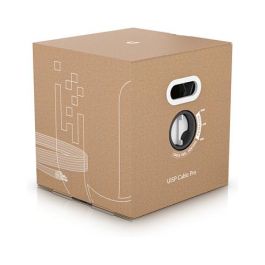 Ubiquiti Cable Ethernet CAT5e Blindado 305 m, 1 Gbps, 24 AWG, Cobre Sólido Desnudo, Protección ESD y Clima