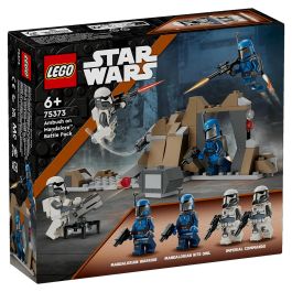 Lego Star Wars 75373 Pack Emboscada En Mandalore, Juguete Construible Para Niños +6 Años Con Minifiguras