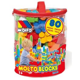 Molto Bolsa Construccion Roja con 80 Piezas