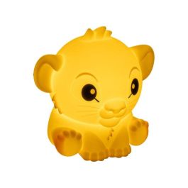 Paladone Disney El Rey León Simba Lámpara Squishy Glo de Silicona Recargable USB 15cm con 2 Modos Luz Paladone Disney El Rey León Simba Lámpara Squishy Glo de Silicona Recargable USB 15cm con 2 Modos Luz