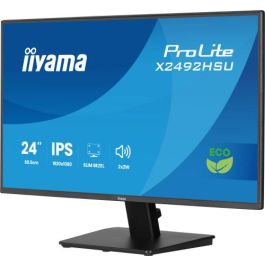 IIYAMA ProLite X2492HSU-B1 61 cm (24") Full HD LED IPS 1920 x 1080 3 ms 120 Hz 178° HDMI+DP+2xUSB