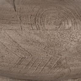 Base Lámpara Mesa Marrón Madera de Mango 30 X 30 X 47 cm