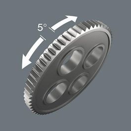 Wera A 1 SHK Set 1. Llave dinamométrica Safe-Torque con cuadradillo 1/4", 2-12 Nm