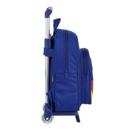 Mochila Escolar con Ruedas 705 F.C. Barcelona (27 x 10 x 67 cm)