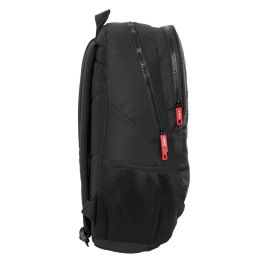 Mochila adapt.carro f.c.barcelona "black" 32x44x16 cm