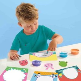 Ses Creative SES8710341144449 - Kit Mi Primero: Pintar con los Dedos - Animales - 8 Cartas con Animales Felices Ses Creative SES8710341144449 - Kit Mi Primero: Pintar con los Dedos - Animales - 8 Cartas con Animales Felices