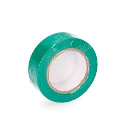 Edm Cinta Aislante Calidad Supra Verde 19 mm x 10 m Resistente PVC Electricidad