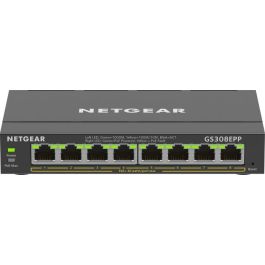 NETGEAR GS308EPP-100PES Switch Gigabit Ethernet PoE+ de 8 Puertos, Gestionado L2/L3 Precio: 151.50000052. SKU: S55068969