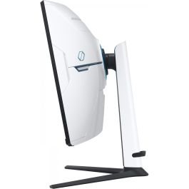 Samsung LS32BG850NPX Monitor Gaming 32 Pulgadas, 4K UHD, Mini-LED, Quantum HDR 2000, 240Hz, 1ms, Curvo 1000R, Freesync Premium Pro, G-Sync Compatible, Blanco