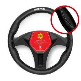Funda Volante Momo Comfort Universal Negro Y Gris 38-39 cm MOMLSWC011BW Funda Volante Momo Comfort Universal Negro Y Gris 38-39 cm MOMLSWC011BW