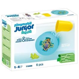 Playmobil Rueda de agua con bebé tiburón Junior, incluye figura de buzo y taza, juguete de baño con ventosa para niños +1 año. Precio: 16.78999993. SKU: B1F5TT5BE7