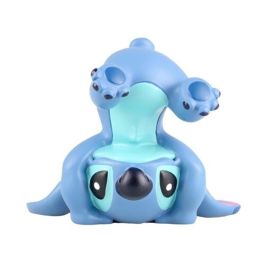 Enesco Figura Disney Lilo & Stitch de resina de piedra, 8 cm, pintada a mano
