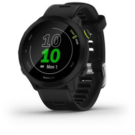 Garmin Forerunner 55 Reloj GPS, Pantalla Digital 1.04" 208 x 208 Pixeles, 42 mm, Silicona Negra Precio: 195.58999988. SKU: S7606440