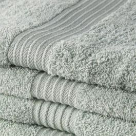 Today TOD3574641230999 Juego de 5 toallas de baño Essential 70x130 cm 100% Algodón Color Celadón