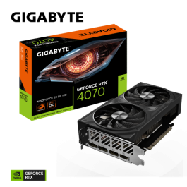 Gigabyte GeForce RTX 4070 WINDFORCE 2X OC 12G NVIDIA 12 GB GDDR6X Gigabyte GeForce RTX 4070 WINDFORCE 2X OC 12G NVIDIA 12 GB GDDR6X