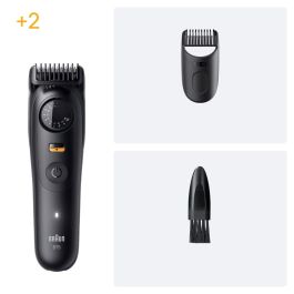 Braun BT5500 Afeitadora Eléctrica Serie 5. Batería 120 min Duración, Resistente al Agua, Color Negro