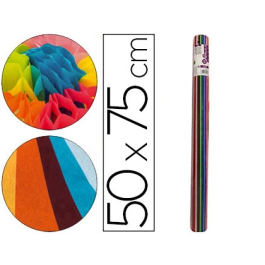 Liderpapel Papel seda 12 colores surtidos rollo 24 hojas 50x75cm 17g/m2 Precio: 3.50000002. SKU: B18GJ7N5DP