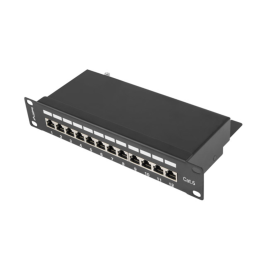 Lanberg Patch Panel PPF6-9012-B 12 Puertos Negro Metal Precio: 21.58999975. SKU: S5621619