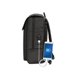 Cartera Escolar Safta Business Black-Blue-Grey Mochila Ordenador 13,3-' 290x120x390 mm