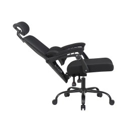 Q-connect Silla Direccion Reggio Malla Altura Max 1300 mm Profundidad 480 mm Ruedas Premium Color Negro