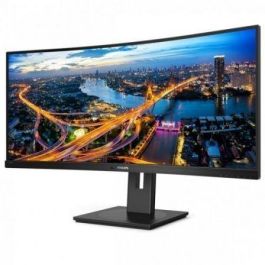Philips 346B1C Monitor Curvo Ultrapanorámico 34" WQHD (3440x1440) VA USB-C KVM Altavoces Ergonómico Ajustable Eye Comfort Negro