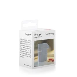 Pastillero con cortador y triturador 5 en 1 fivlok v0103328 innovagoods Pastillero con cortador y triturador 5 en 1 fivlok v0103328 innovagoods