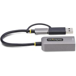 Cable USB Startech C21GA-USB-ETHERNET Gris