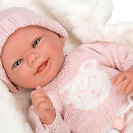 Muñecas Arias Muñeca Reborn Adriana con Manta y Chupete (Muñeco con Peso) 40 cm Español