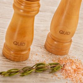 Quid Molinillo de Madera Hábitat 20 cm para Cocina, 100% Higiénico