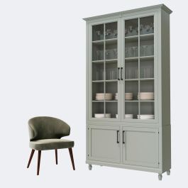 Emuca Lote de 20 tiradores para mueble Suez, L184mm, intereje 160mm, Aluminio, Pintado negro