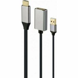 Adaptador DisplayPort a HDMI GEMBIRD A-HDMIM-DPF-02 Negro 10 cm 4K Ultra HD