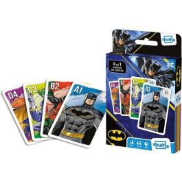 Shuffle 10028047 Juego de Cartas 4 en 1 Batman - Familias, Acción, Parejas, Snap - Edad +4 años Precio: 3.99000041. SKU: B129YHXJPZ