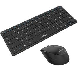 Bluestork PACKMINIFR Teclado y Mouse Inalámbrico Ultra Compacto Negro