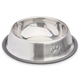 Comedero metálico para mascota con goma antideslizante - 18 cm - Mascow (24 Unidades) Comedero metálico para mascota con goma antideslizante - 18 cm - Mascow (24 Unidades)