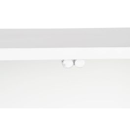 Consola DKD Home Decor Blanco Metal Cristal 120 x 35 x 80 cm