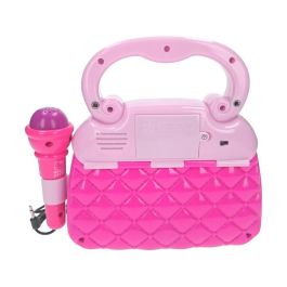 Reig Bolso Musical Infantil con Micrófono, Luces, Ritmos y Conexión MP3. Pilas Incluidas. Edad +3 años.